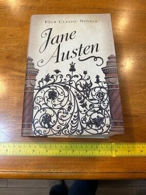 Jane Austen Four Classic Novels Hardcover - Cream and Brown